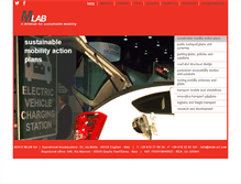 Tablet Screenshot of mlab-srl.com